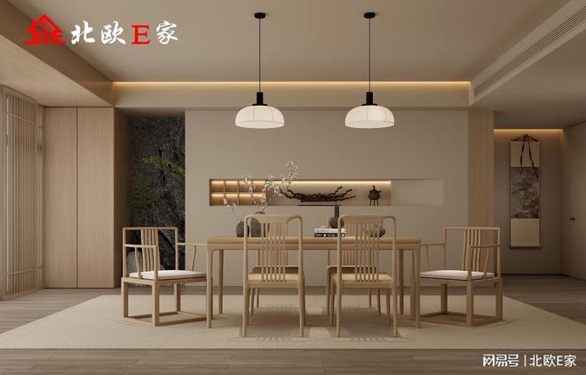 具搭配方案品味生活的静谧时光开元棋牌网站北欧E家实木家(图4)